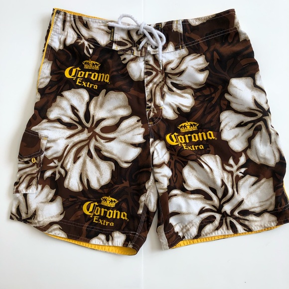 Corona Extra Other - On Reserve Elena CoronaExtraMen'sSwim Board Trunks